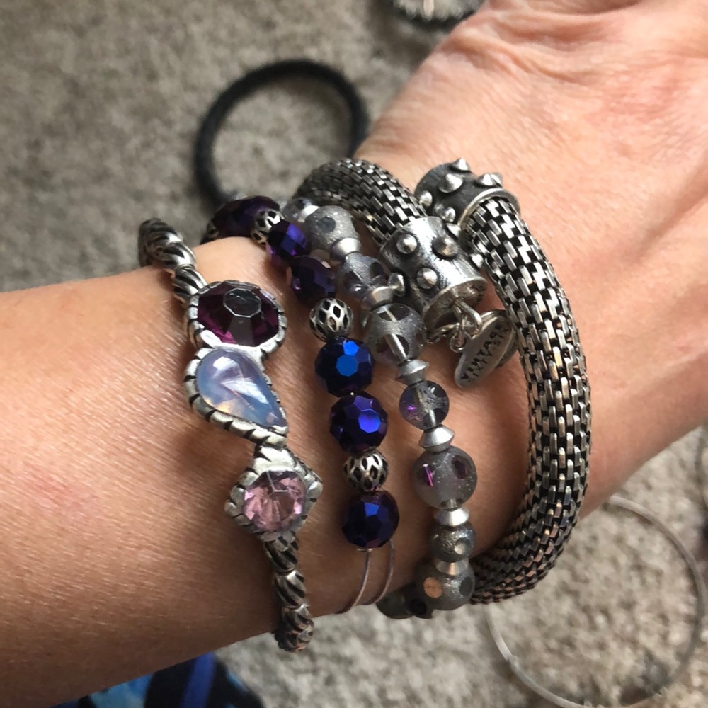 21 Alex and Ani bracelet